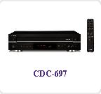 YAMAHA(R)HI-FI :CDC-697